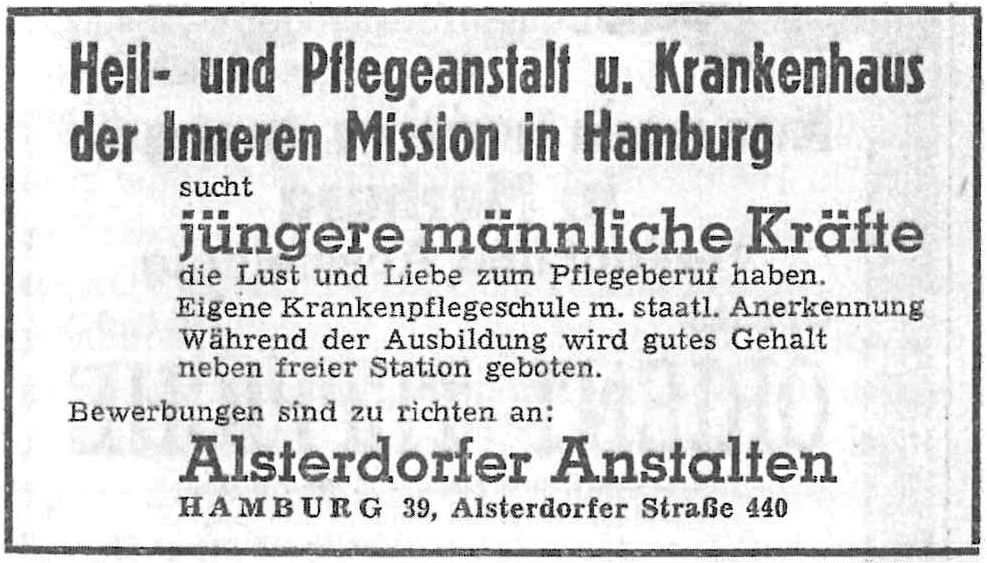 Personalsuche 1957